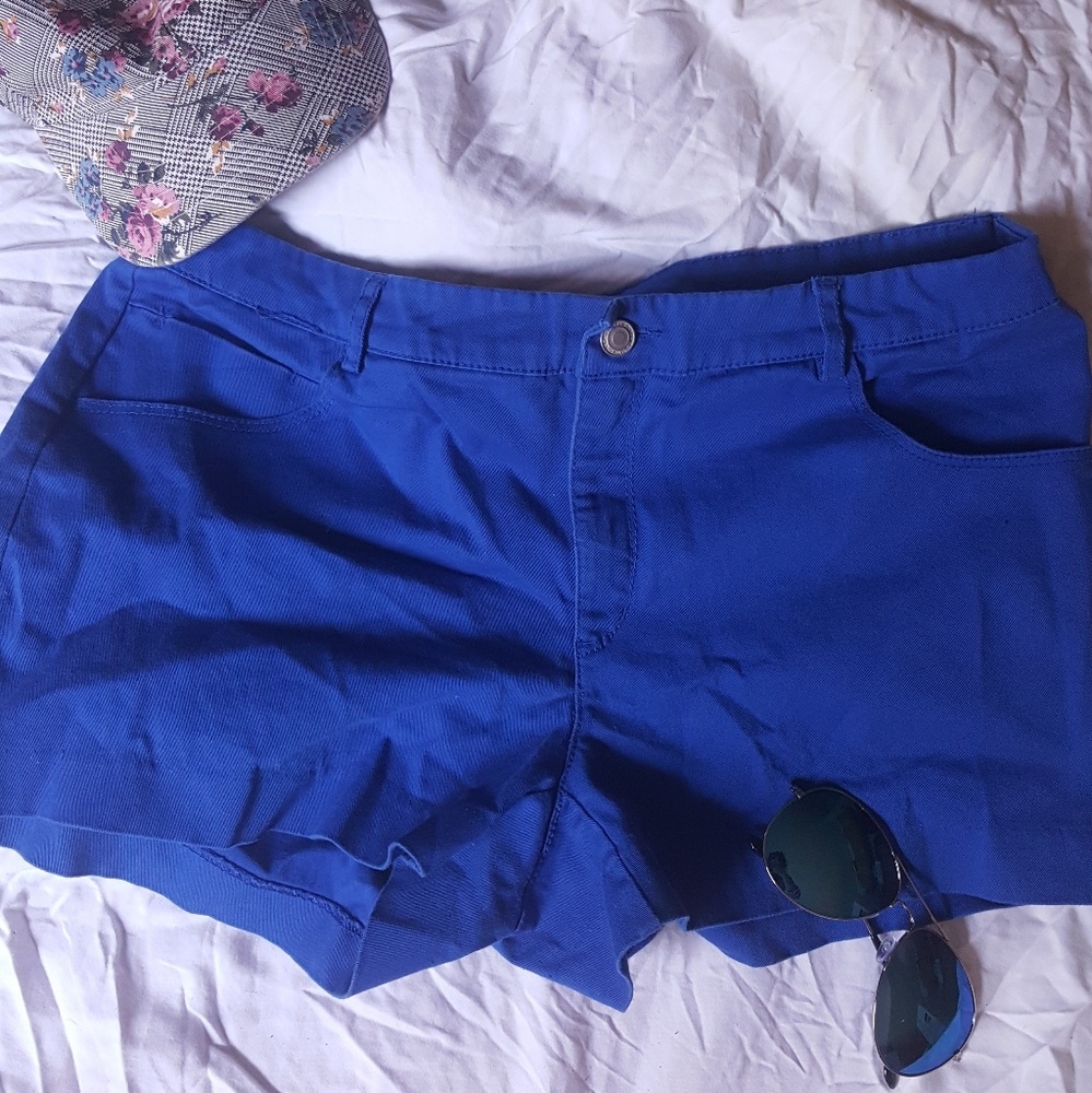 H&M blue shorts size 14